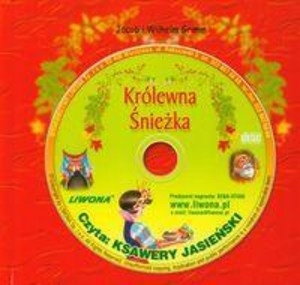 Królewna Śnieżka + słuchowisko CD - J.W.Grimm