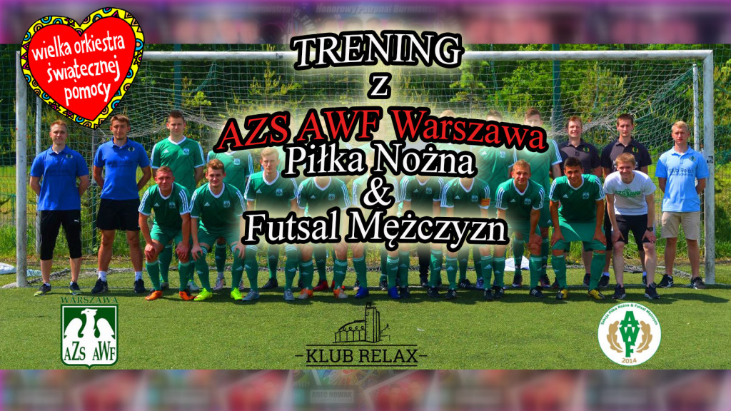 TRENING z AZS AWF Warszawa Piłka Nożna Futsal