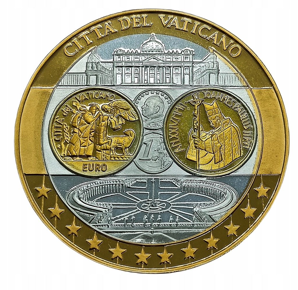 Srebrny medal Cita del Vaticano, 20 g