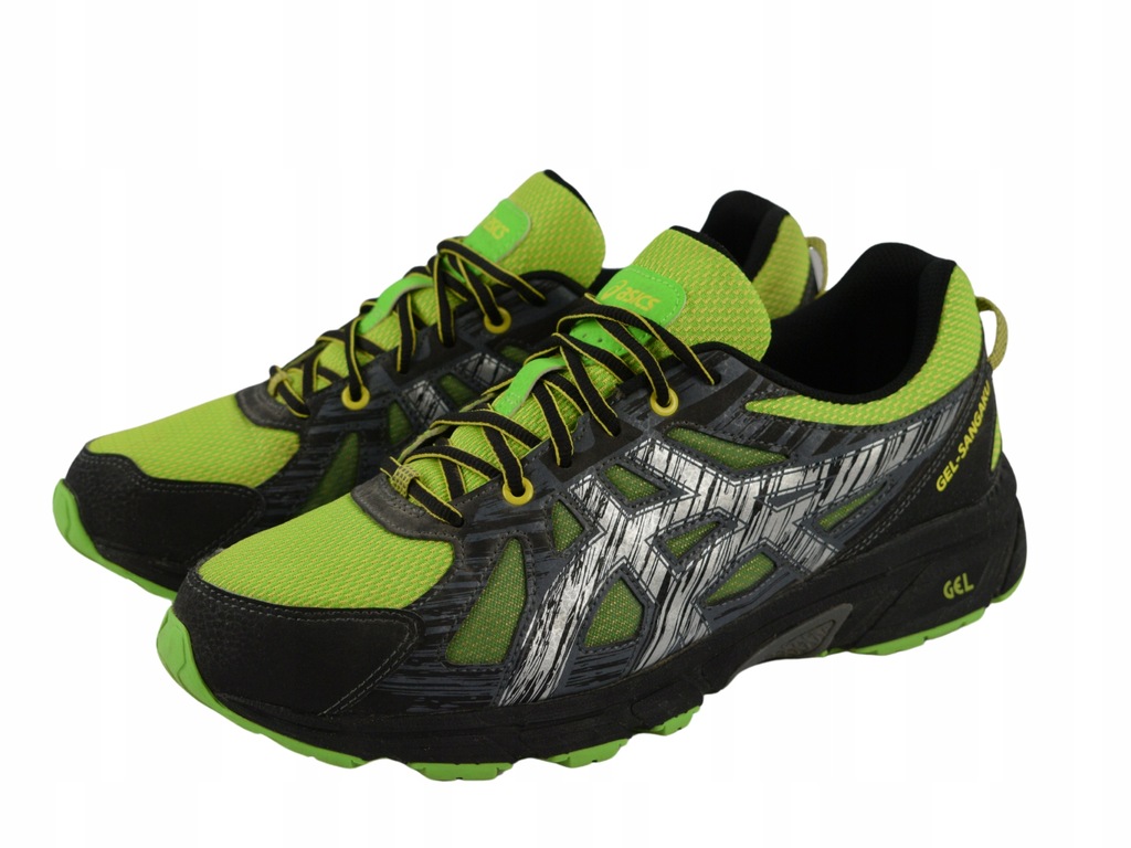 Asics Gel-Sangaku T72QQ Lime Buty Bieganie 44 28