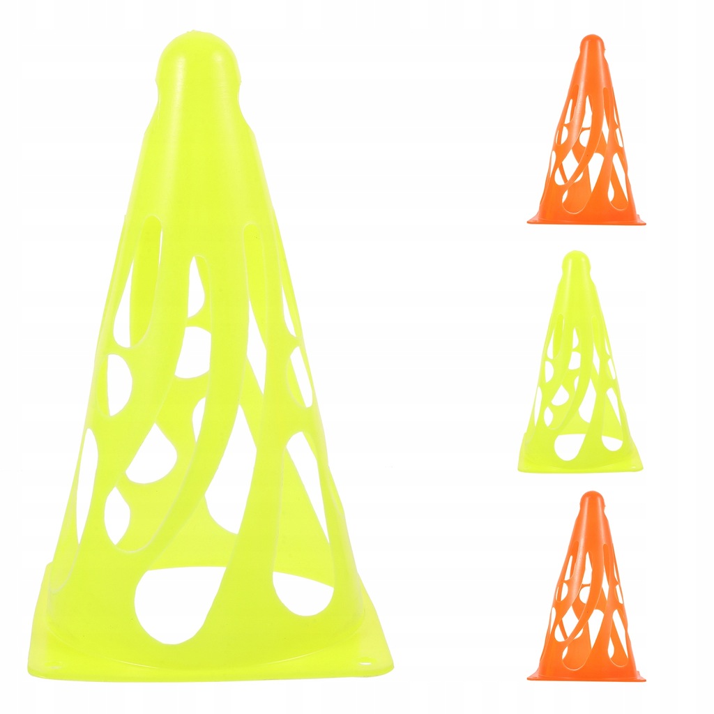 4PCS PORTABLE SOCCER CONES TRAINING FOOTBALL