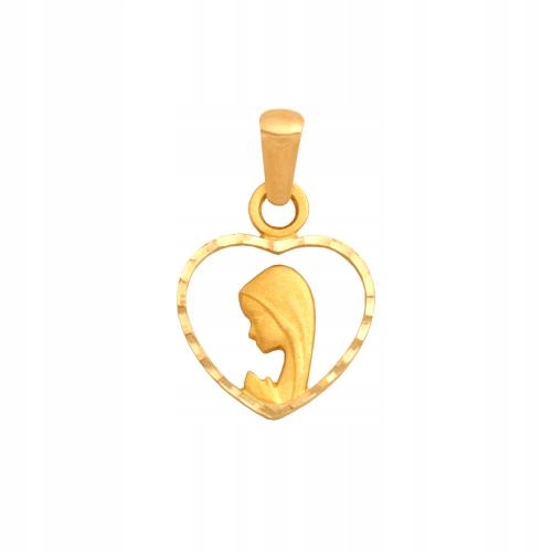 Złoty Medalik 585 Matka Boska 0.90 gr