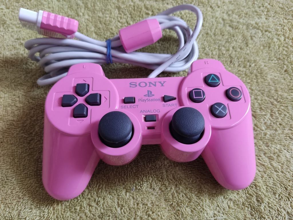 Oryginalny pad do PlayStation 2 - Pink