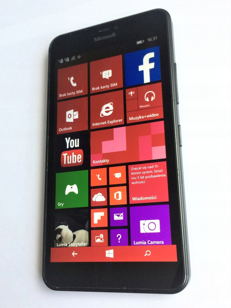 Nokia Lumia 640 XL 5.70" Jak Tablet Tanio