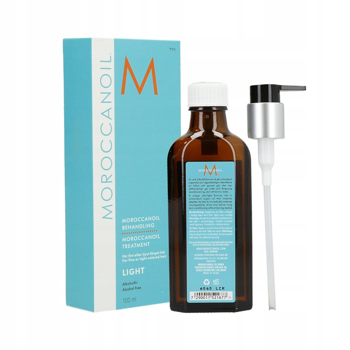 MOROCCANOIL LIGHT KURACJA OLEJEK ARGANOWY 125 ML