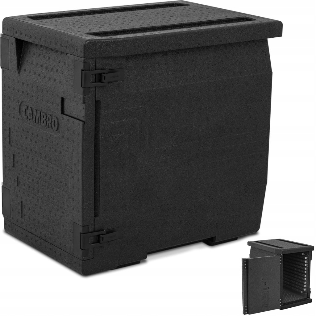 Pojemnik termoizolacyjny termiczny ładowany od przodu 4 x GN 1/1 wys. 100 m