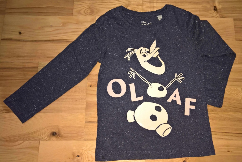 Śliczna bluzeczka z Olafem Kraina Lodu C&A 110