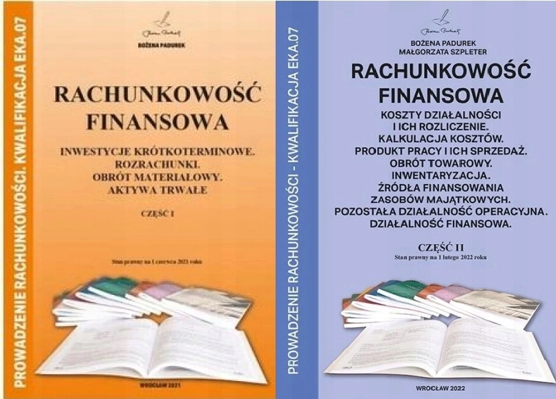 Rachunkowość Finansowa część 1+2 PADUREK