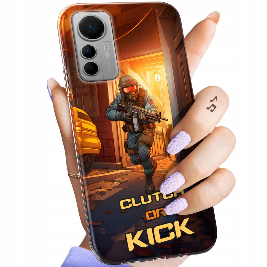 ETUI DO XIAOMI 12 LITE WZORY CS GO COUNTER-STRIKE OBUDOWA POKROWIEC CASE
