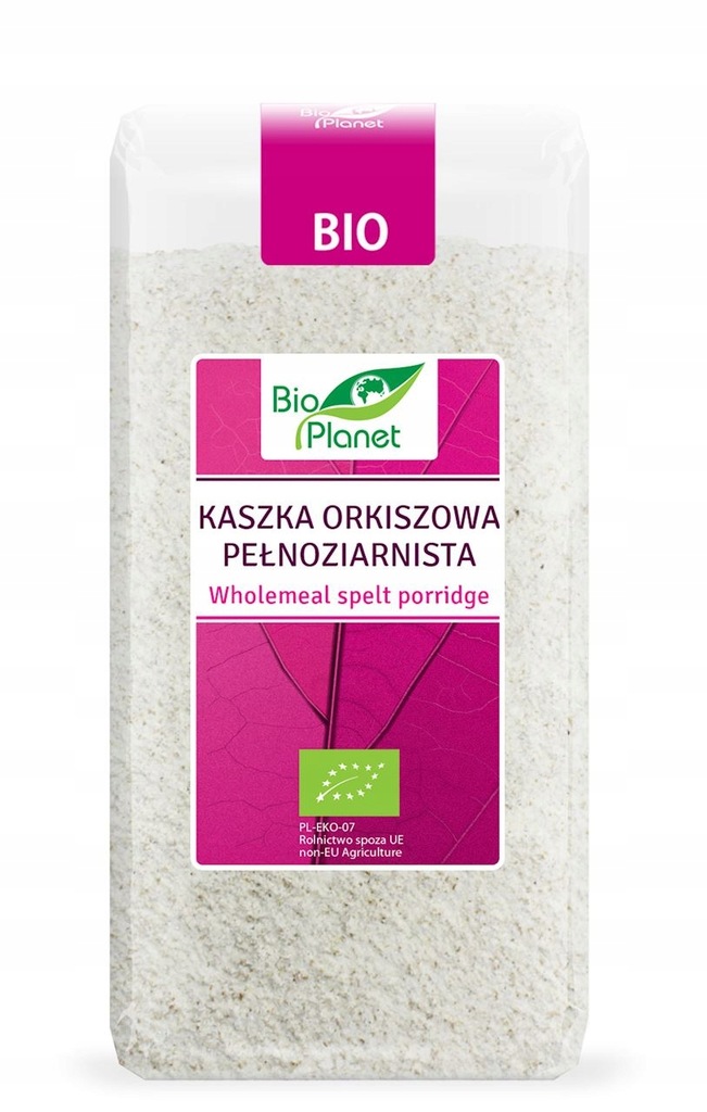 BIO PLANET Kaszka orkiszowa pełnoziarnista BIO 400g