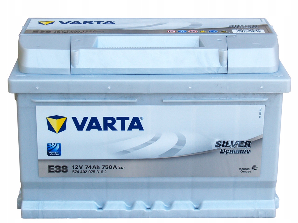 Купить Аккумулятор VARTA SILVER DYNAMIC E38 74 Ач/750 А: отзывы, фото, характеристики в интерне-магазине Aredi.ru