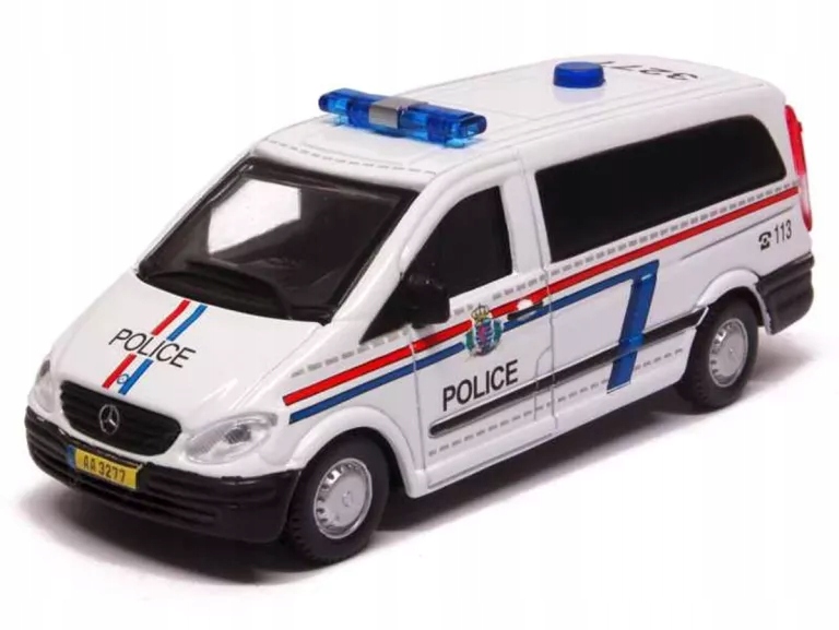 MERCEDES VITO POLICJA 1:50 BBURAGO