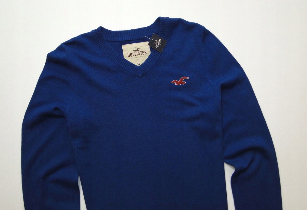 Sweter HOLLISTER Wool Merino z Wełną