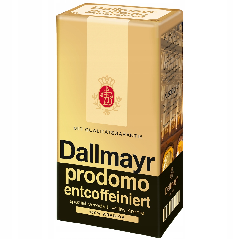 Dallmayr Prodomo Kawa Mielona Bezkofeinowa 500 g