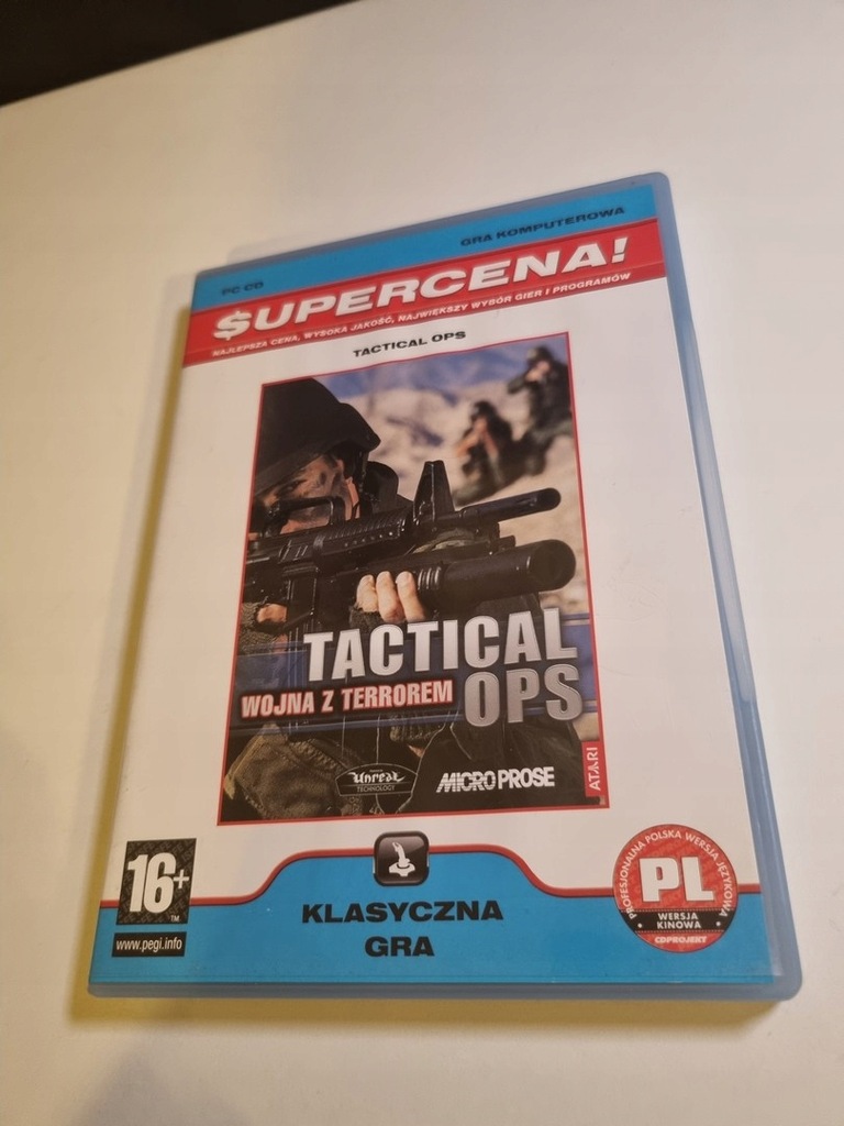Tactical Ops Wojna z Terrorem PC, GRA PC PL pudełkowa.