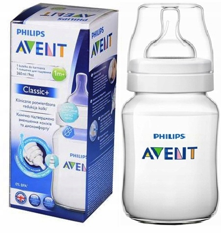 Купить AVENT ANTI-COLIC БУТЫЛОЧКА 260мл CLASSIC + соска: отзывы, фото, характеристики в интерне-магазине Aredi.ru