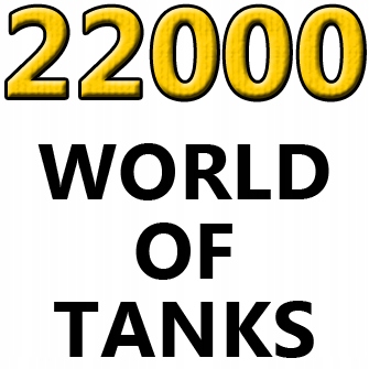 22000 GOLD ZŁOTO WORLD OF TANKS WOT