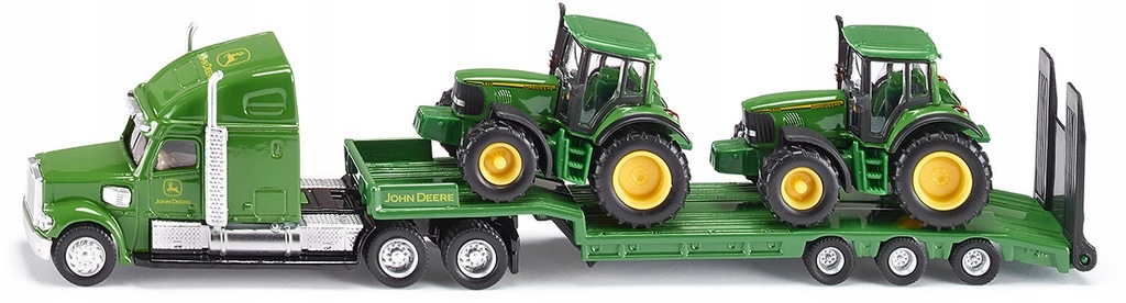 Siku Farmer -Ciężarówka z naczepą+2 traktory