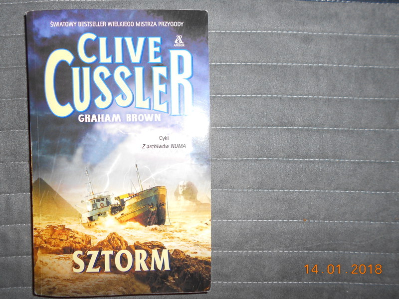 SZTORM - CLIVE CUSSLER - cykl z archiwów NUMA