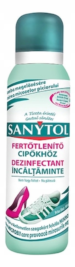 Sanytol Dezynfekcja Dezodorant do obuwia 150 ml