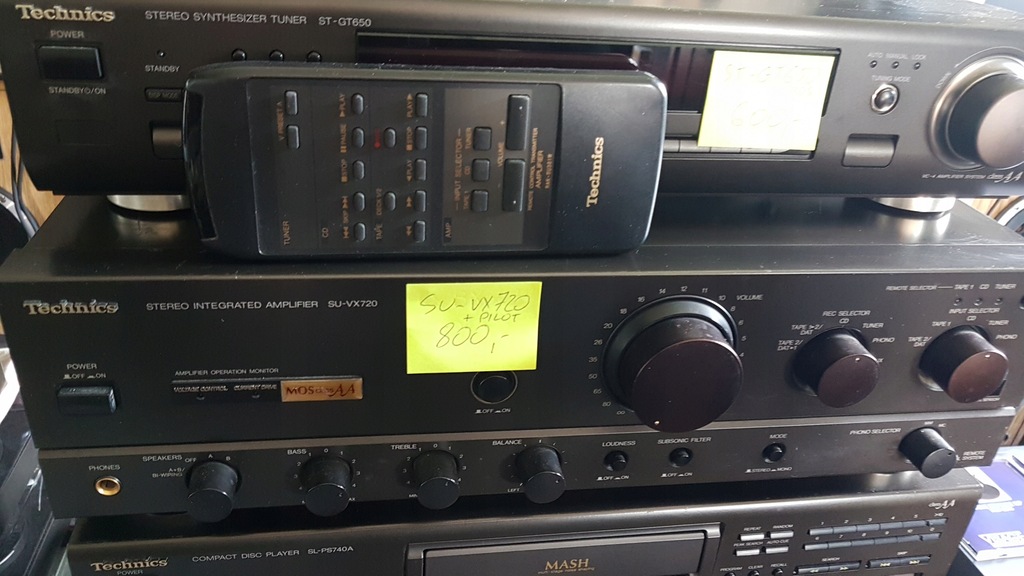 Fan-Technics Wzmacnia Technics SU-VX720 Sklep Łódź