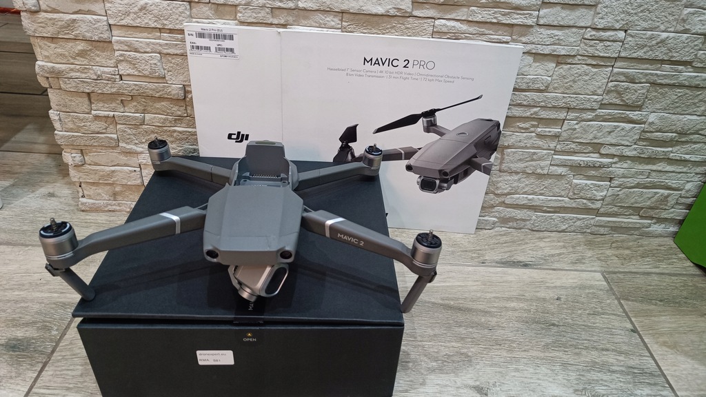 Dron DJI Mavic 2 Pro uszkodzony