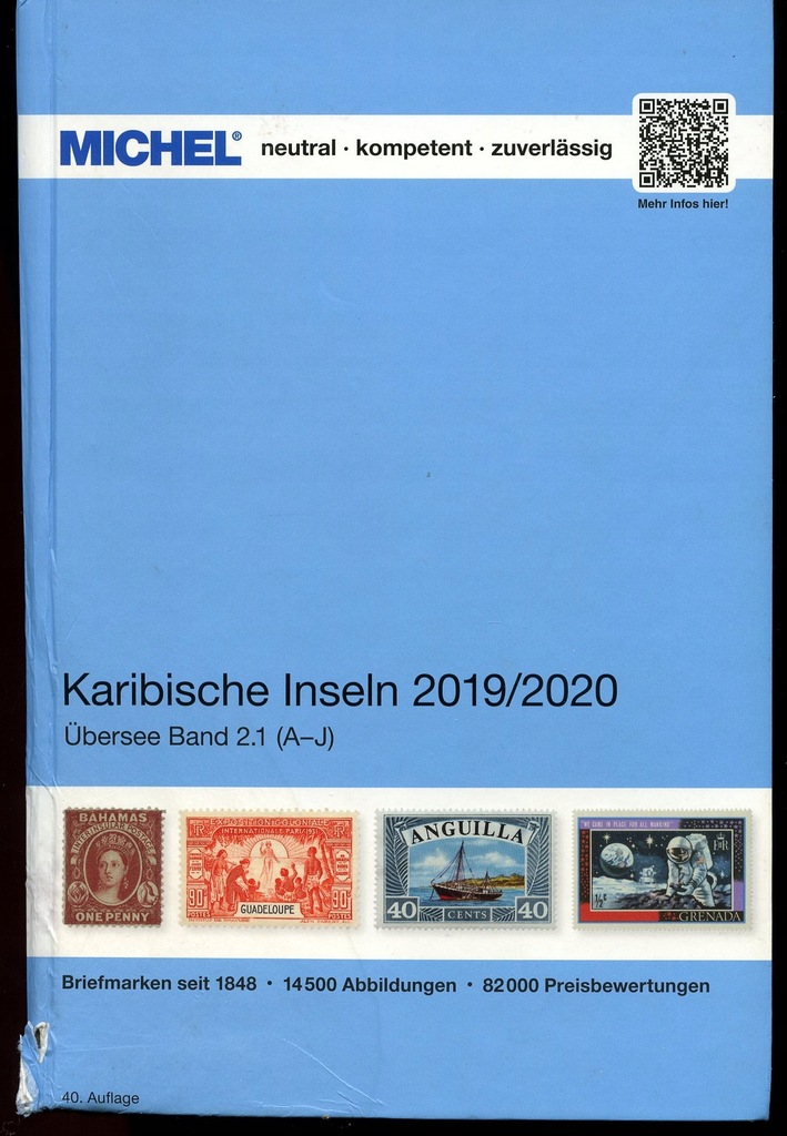 Katalog Michel Karibische Inseln 2019/2020