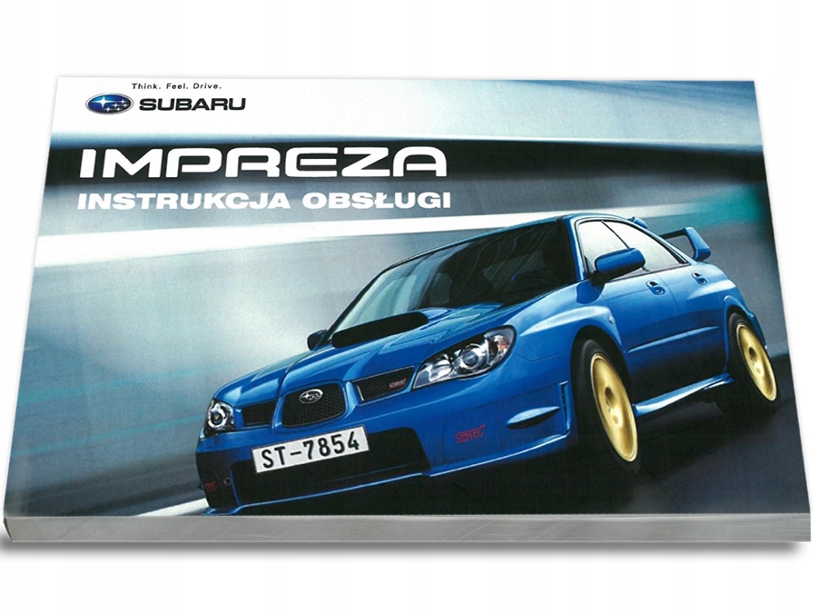 Subaru Impreza 6 wersji+Radio Instrukcja Obsługi