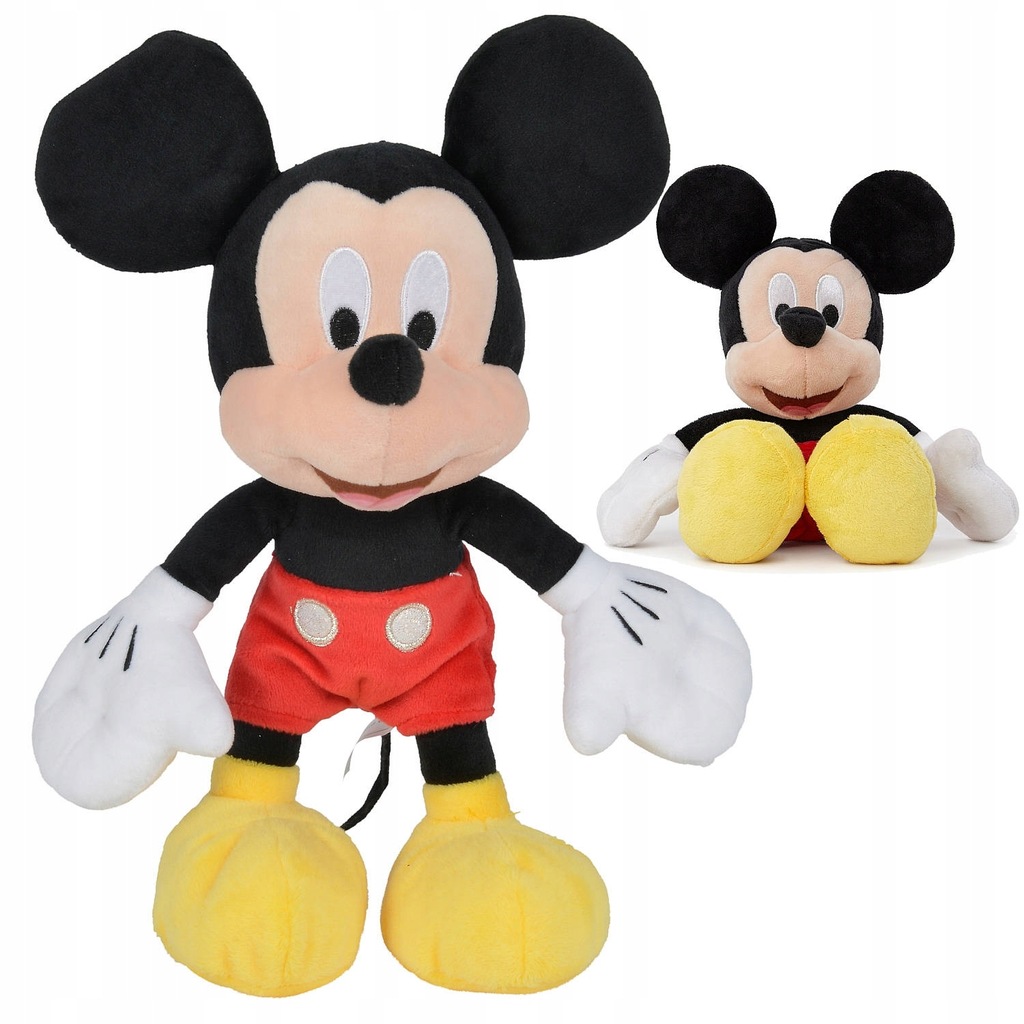 MASKOTKA PLUSZOWA MYSZKA MIKI MICKEY 35 CM DISNEY