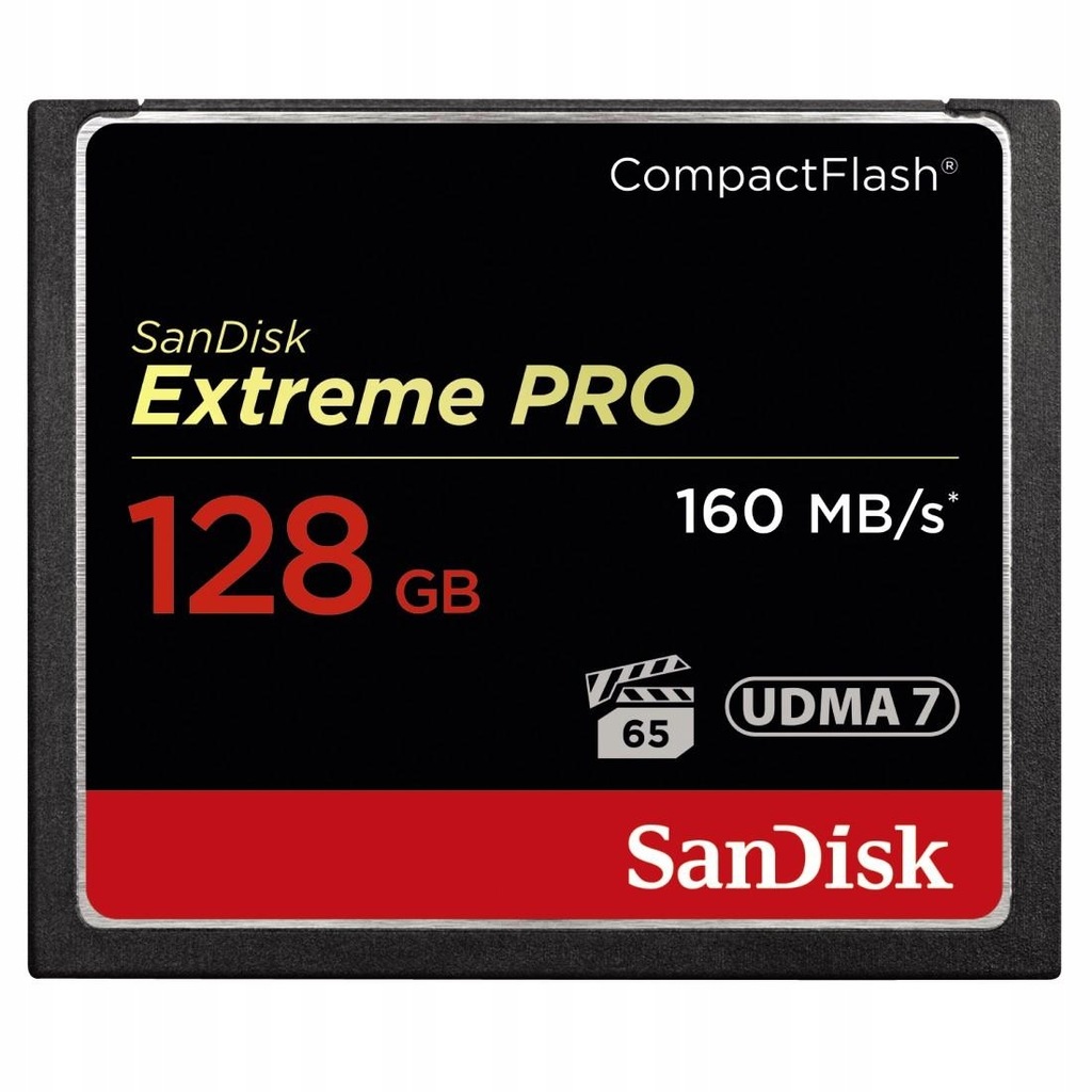 SANDISK EXTREME PRO CompactFlash 128 GB 160MB/s