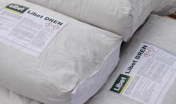 Zaprawa drenarska Libet 1000 kg