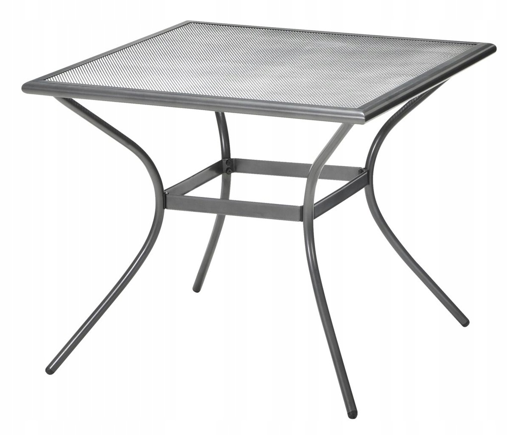 Stół ogrodowy LARVIK S88xD88cm szary JYSK