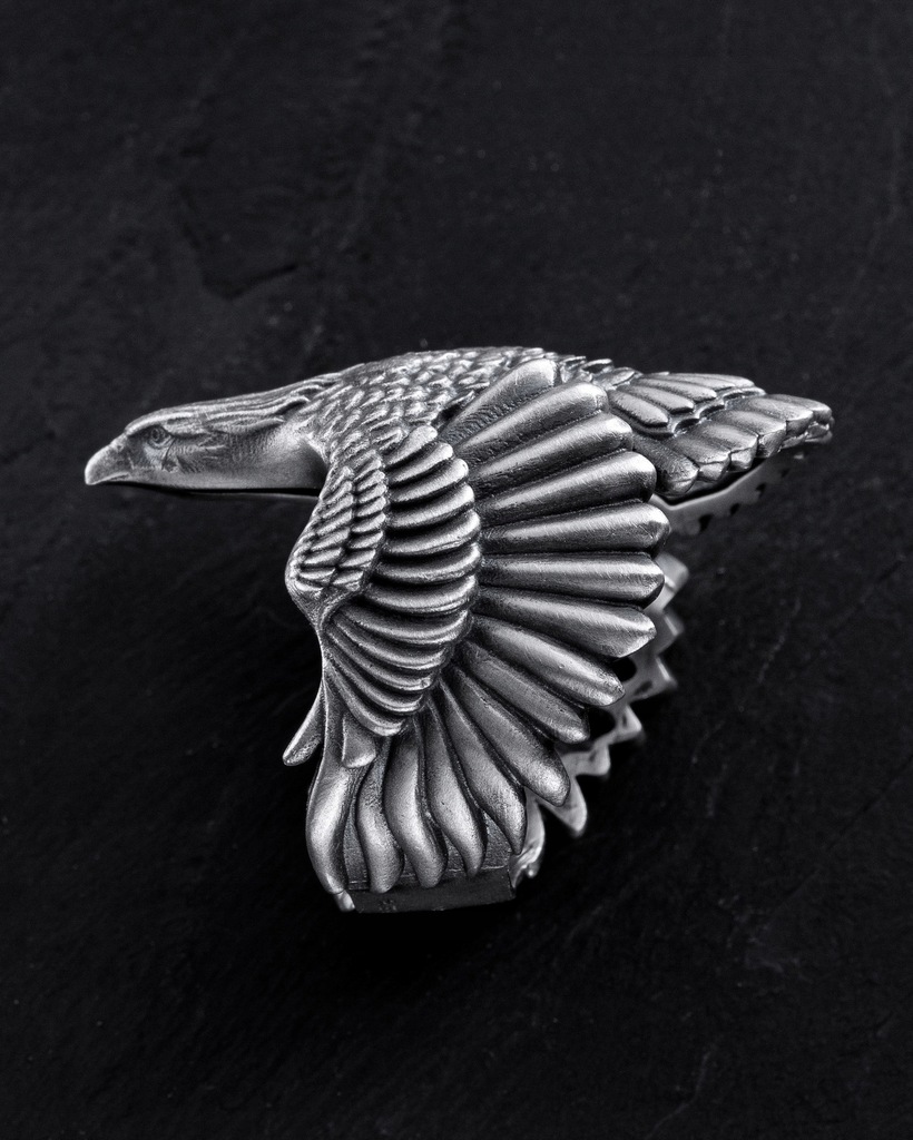 Srebrny pierścień THE EAGLE 21