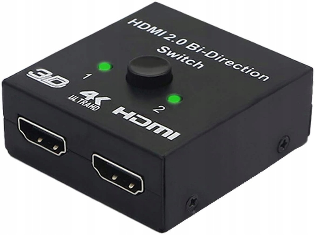 Купить HDMI-переключатель 2x1, разветвитель 4Kx2K, Full HD: отзывы, фото, характеристики в интерне-магазине Aredi.ru
