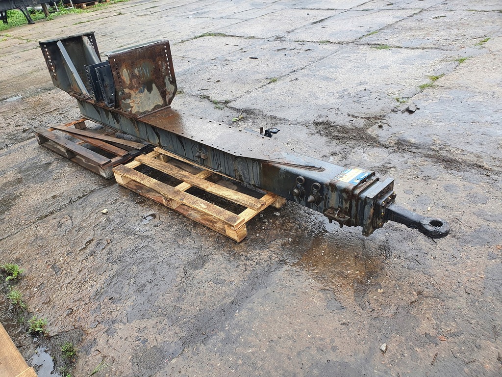 Zaczep dyszel przyczepy KRONE tandem