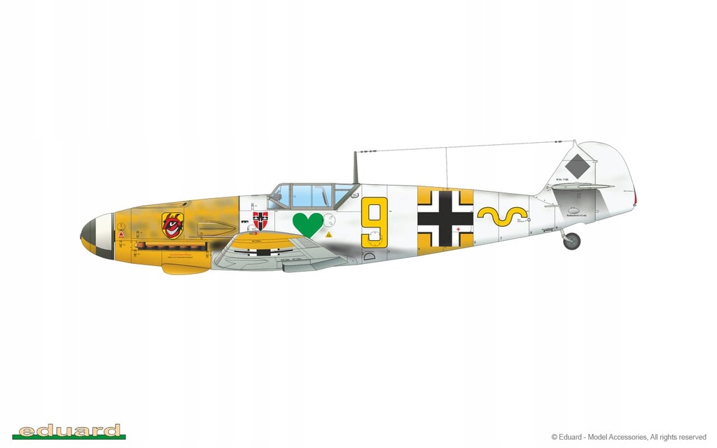 Купить ЭДУАРД R0014 1:48 Messerschmitt Bf 109F Dual Combo: отзывы, фото, характеристики в интерне-магазине Aredi.ru