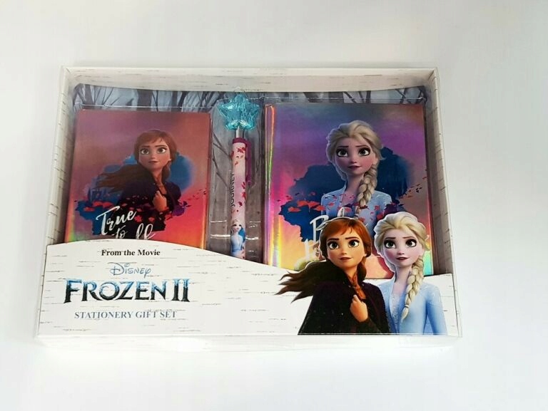 ZESTAW 2X NOTES + DŁUGOPIS FROZEN II DISNEY