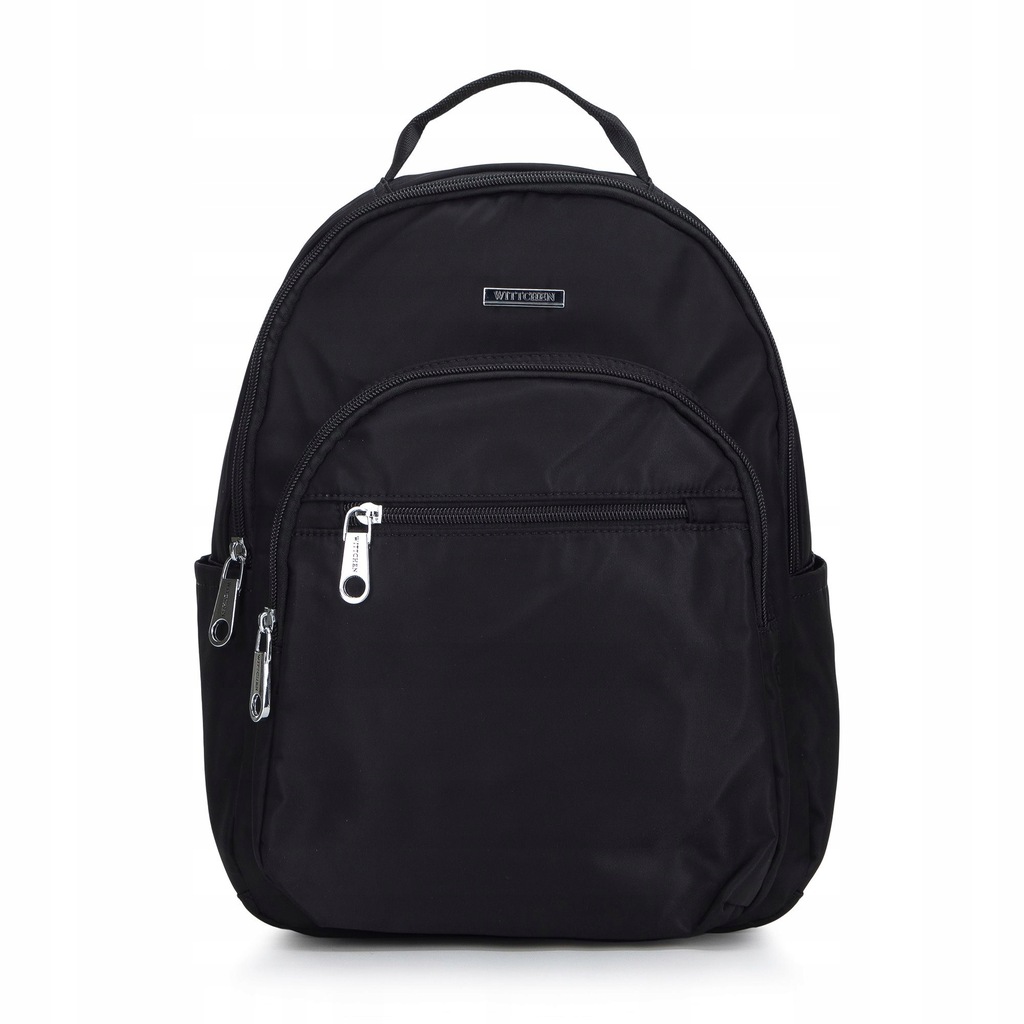 WITTCHEN damski plecak z nylonu czarny 12647120580 oficjalne