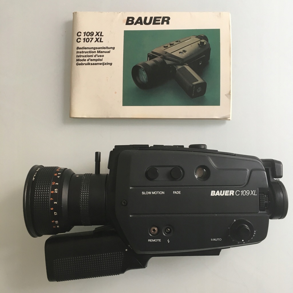 Kamera Bauer C 109 Xl Super 8 Mm Oficjalne Archiwum Allegro