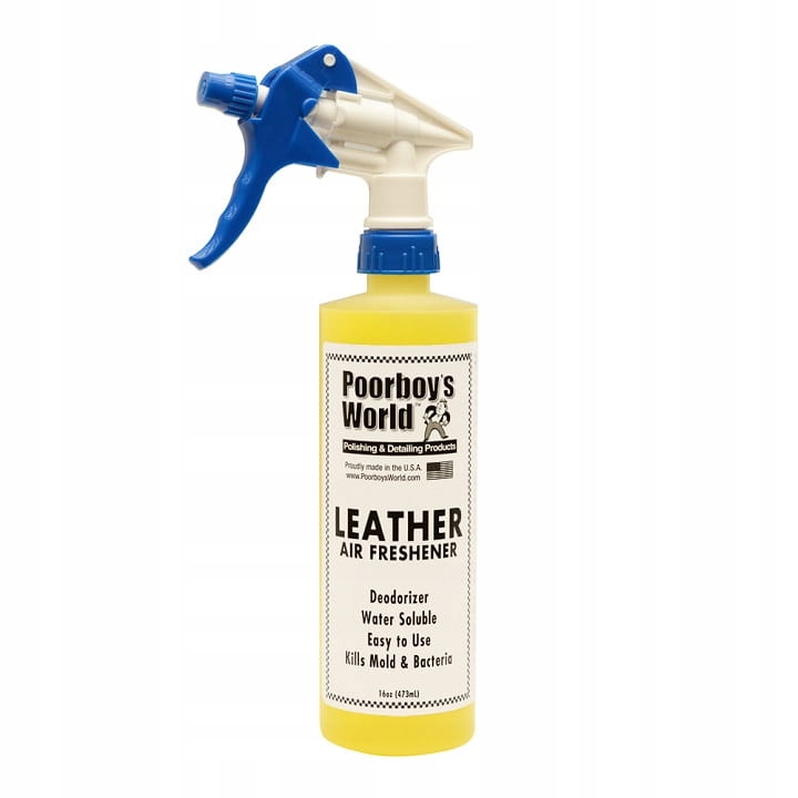 Poorboy's World Leather Air Freshner 473 ml zapach