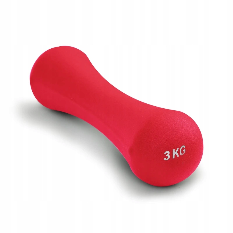 Hantelki ciężarki neoprenowe zestaw fitness 2x3 kg