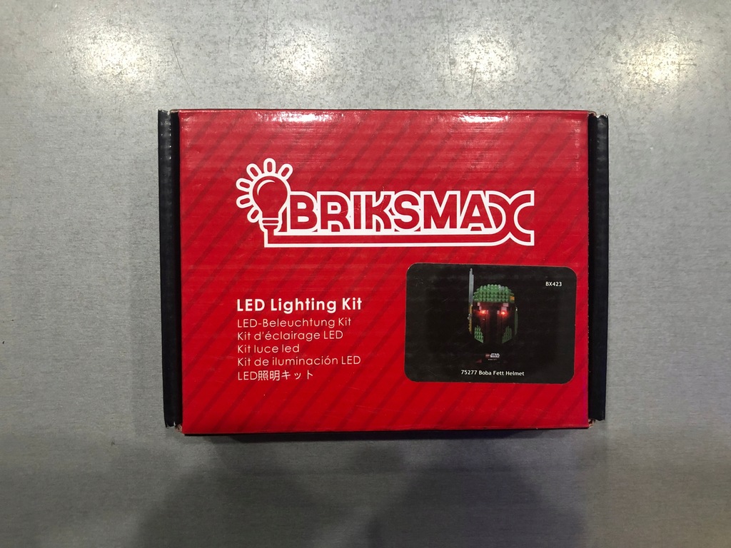 Briksmax LED Oswietlenie 75277 Boba Fett Helmet