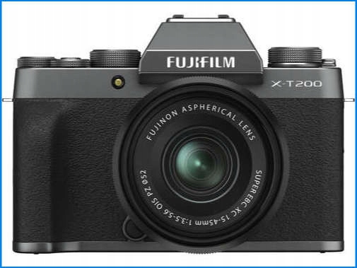FOTOMOTYWA FujiFilm X-T200 +15-45 f/3.5-5.6 CZARNY