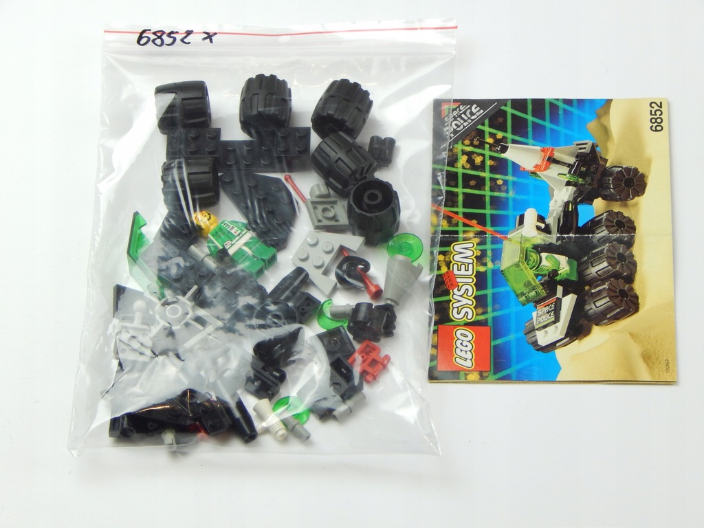 LEGO SET 6852 SPACE POLICE SYSTEM Z INSTRUKCJA