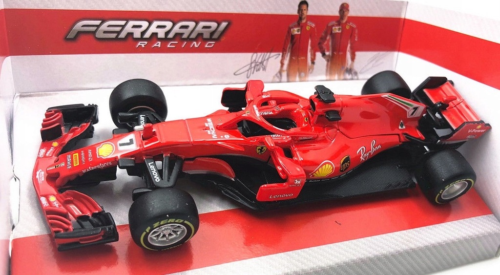 Купить Автомобиль F1 FERRARI SF71H #7 K Райкконен ББураго 1:43: отзывы, фото, характеристики в интерне-магазине Aredi.ru