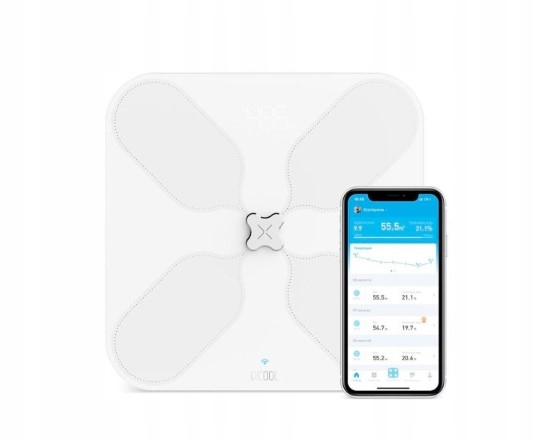 PICOOC S3 V2.0 Inteligentna Waga BT WiFi BMR 150kg - 12653808483 ...