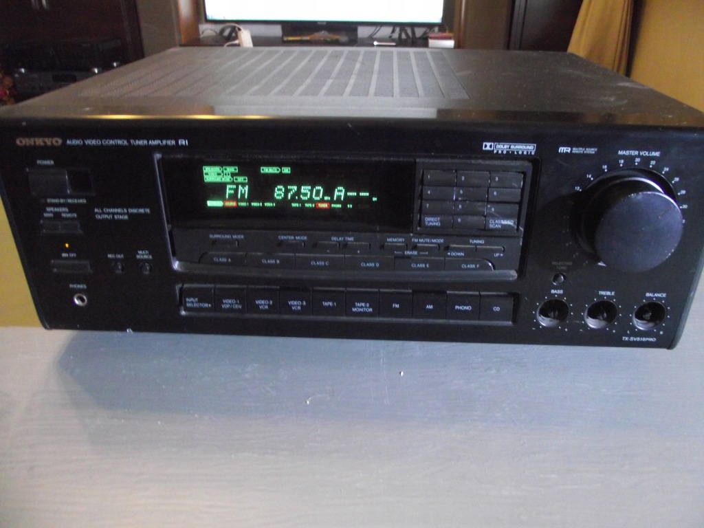 Onkyo TXSV515PRO AMPLITUNER MOCNY SPRAWNY !!! 7800345779 oficjalne