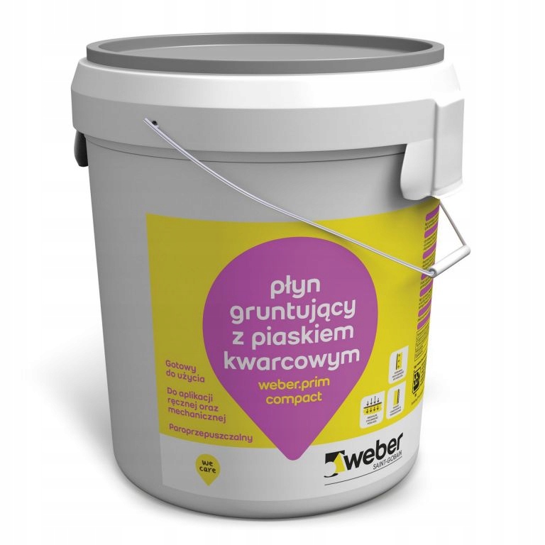 Weber.prim compact płyn gruntujący z kruszywem kwarcowym 20kg