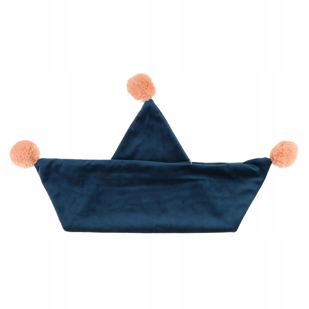 Poszewka na poduszkę Velvet Covers Triangle_Blue
