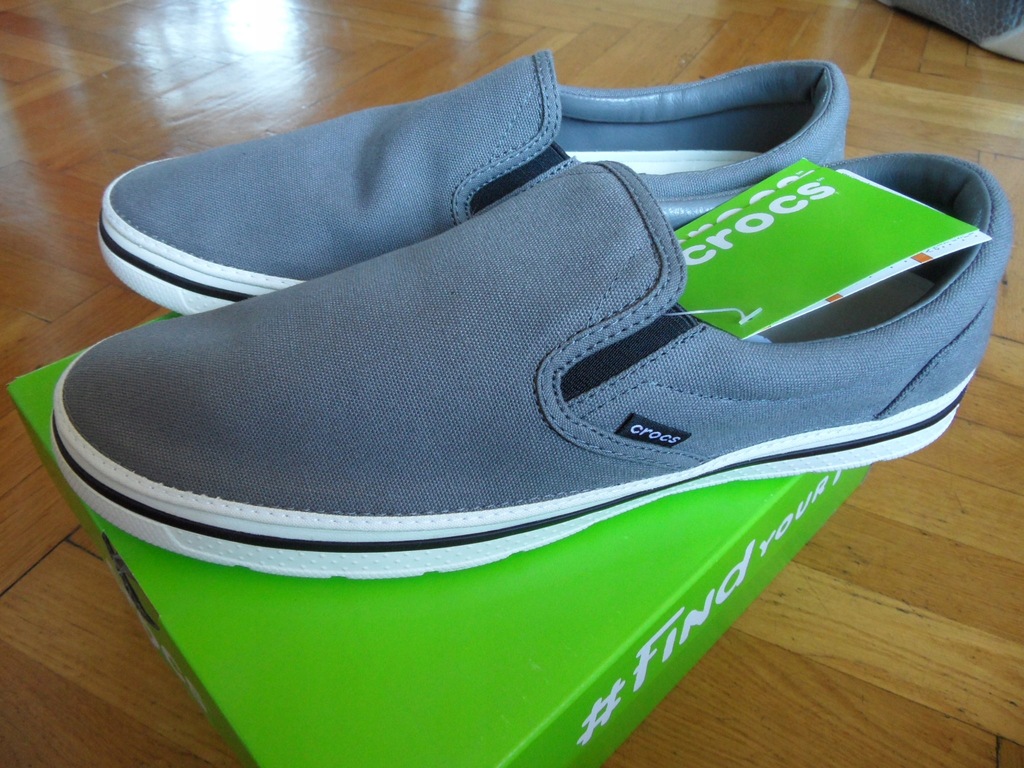 Crocs Norlin Slip-On M charcoal/white M13 47-48